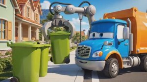 Мультик про мусоровоз для детей