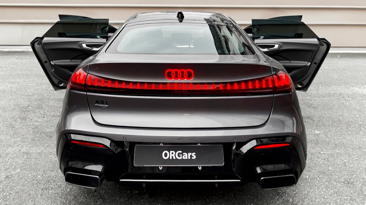 Audi A5 2026 года — звук, интерьер и экстерьер смотреть онлайн