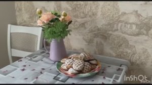 Печем очень вкусное печенье из муки зелёной гречки и миндальной муки.