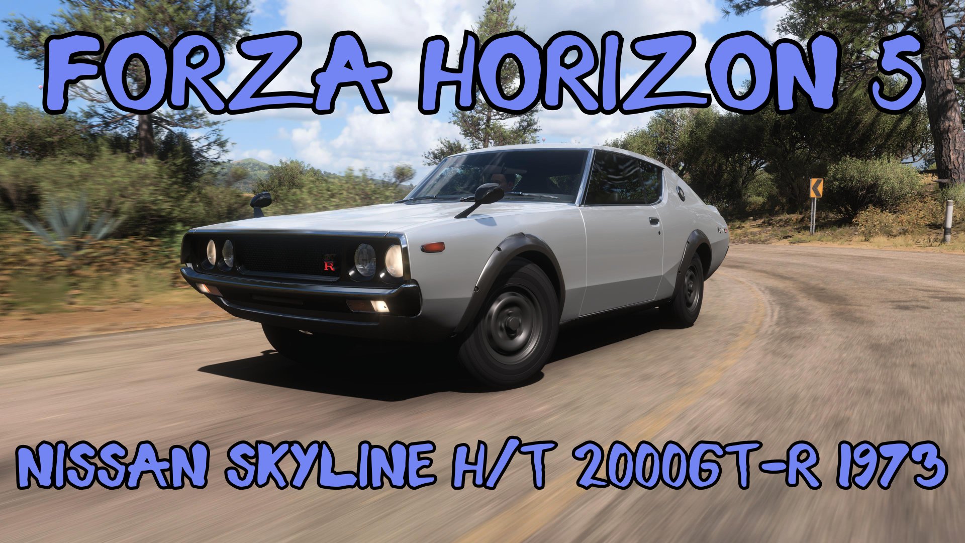 Японский гоночный миф воскресает! Nissan Skyline H/T 2000GT-R 1973 в Forza Horizon 5 🚗🔥 смотреть онлайн