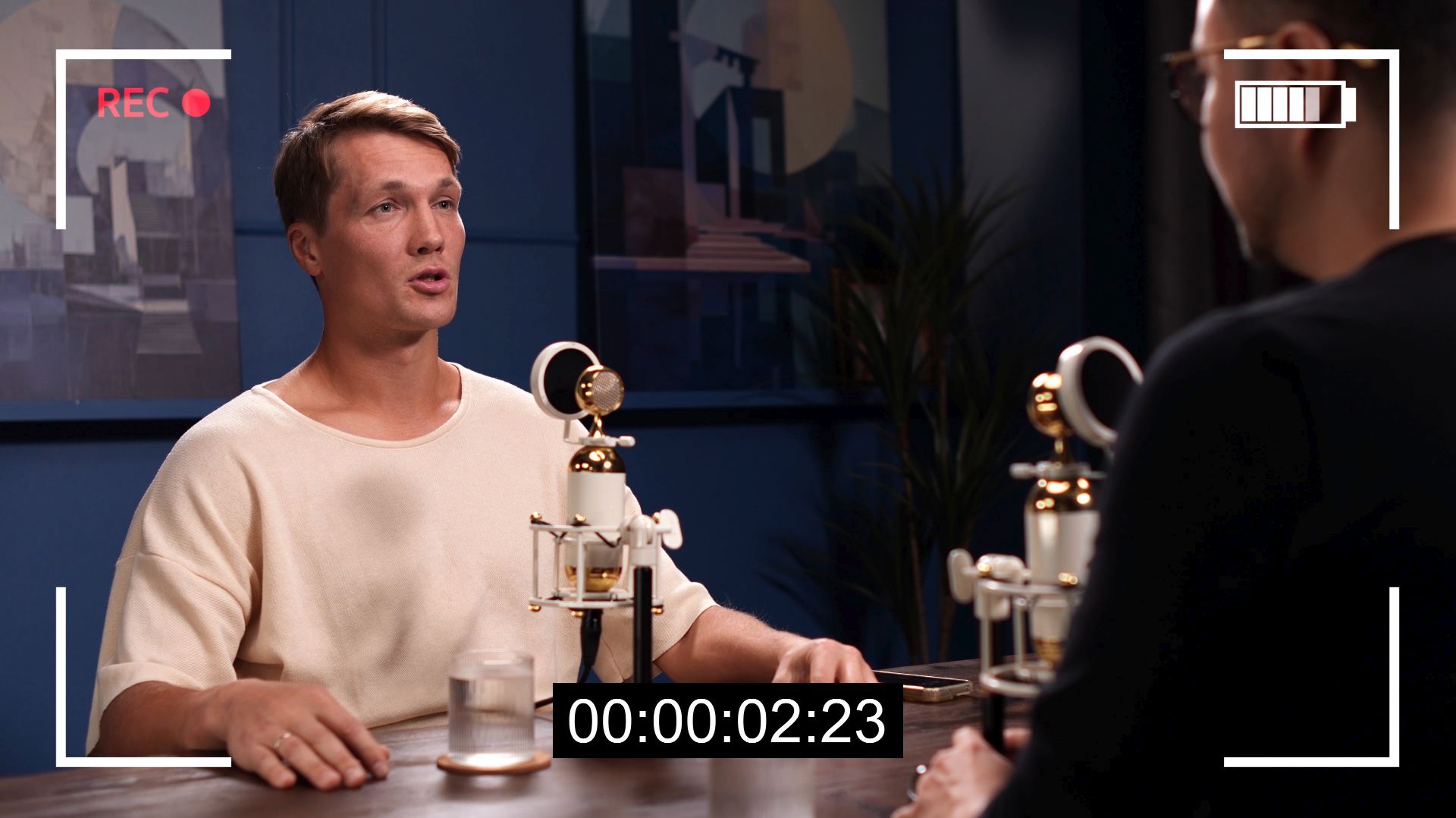 Монтаж подкаста на тему трейдинга