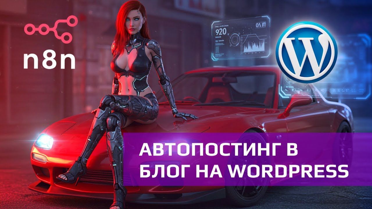 АВТОПОСТИНГ в блог на WordPress для n8n. ПОДРОБНЫЙ разбор сценария. смотреть онлайн