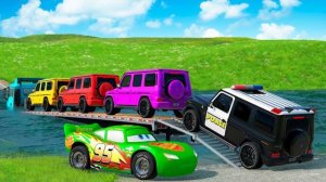 Мега ямы против Большого и Маленького СПРУНКИ! Битва в BeamNG Drive!