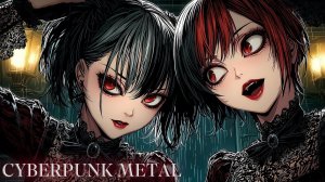 Dark Gothic Girl – Cyberpunk Metal [Work / Study / Focus]