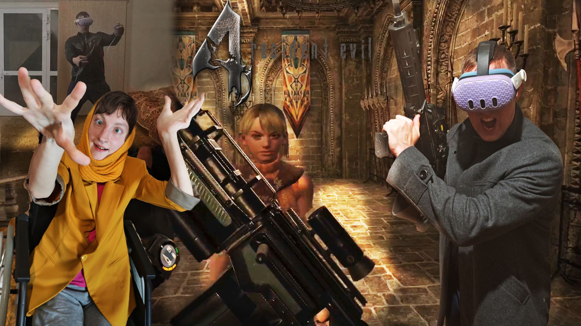 Новый злодей Рамон Салазар !!! №12 ► Resident Evil 4 VR