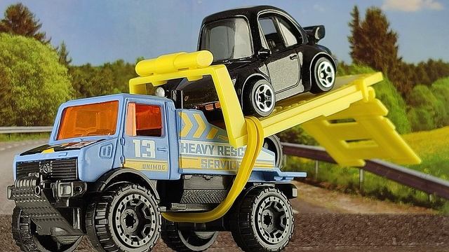 MERCEDES-BENZ UNIMOG 1300L ЭВАКУАТОР смотреть онлайн