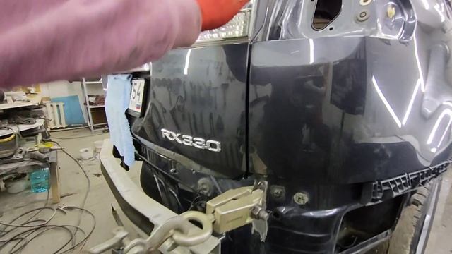 Lexus RX330, подтяжка задка (asslifting) смотреть онлайн
