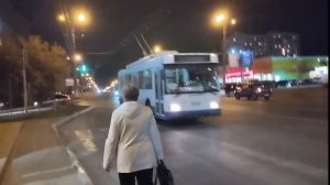 Поездка на троллейбусе Тролза-5275.07 «Оптима» № 2019, маршрут 5