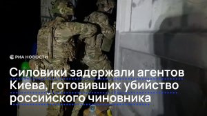 Силовики задержали агентов Киева, готовивших убийство российского чиновника