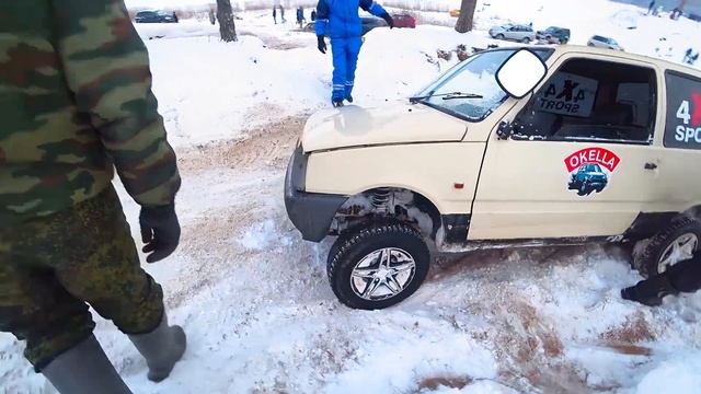 Битва РАЗРАБОТЧИКОВ! "ОКА 4х4" против "ОКИ 4х4". Ушатали полноприводную Океллу. Лютые задания! смотреть онлайн