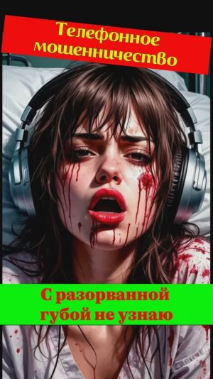 АЛИСА. С разорванной губой не узнаю