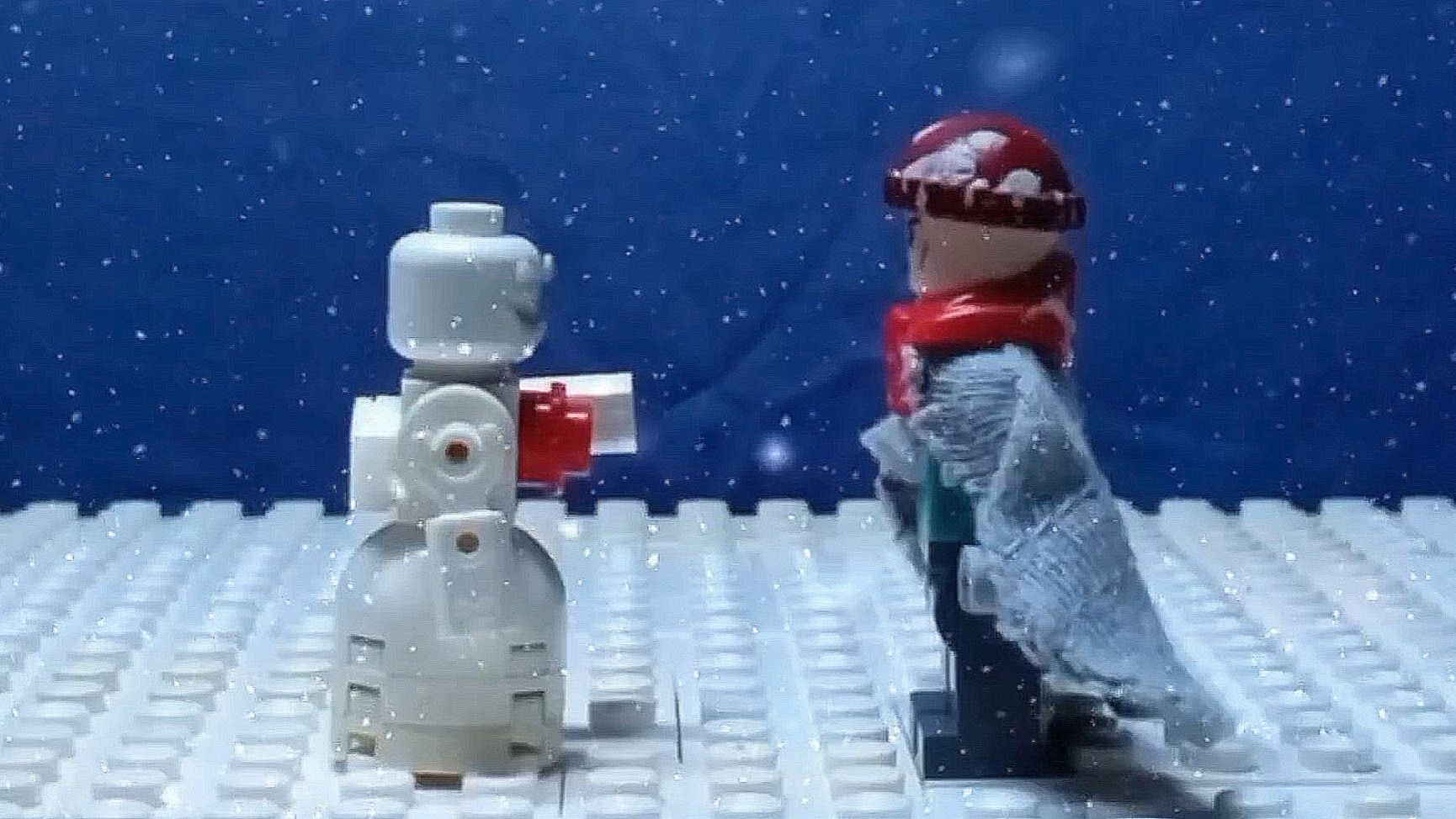 Lego зимняя анимация: 