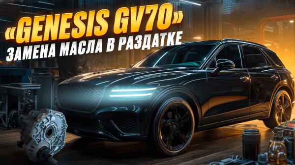ЗАМЕНА МАСЛА В РАЗДАТКЕ | GENESIS GV70