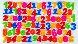 Цифры на Магнитах. Учим Числа от 1 до 50!
