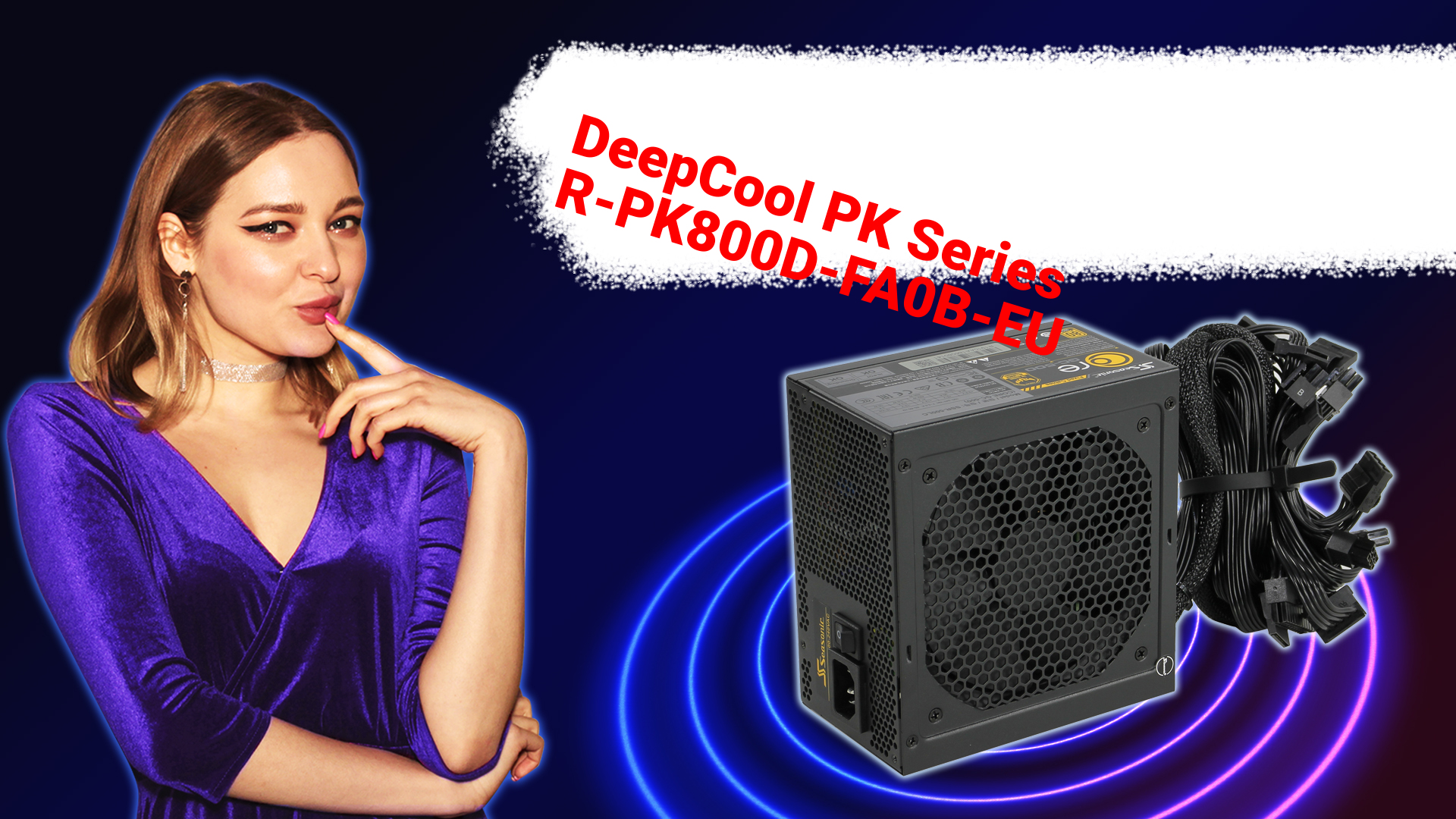 НИКС Компьютерный Супермаркет: видео про Блок питания DeepCool PK Series R-PK800D-FA0B-EU 800 Вт смотреть онлайн