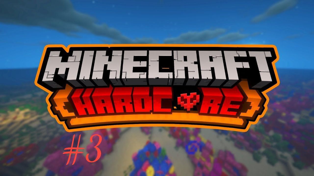 Minecraft hardcore (первый поход в шахту) + Don't Panic