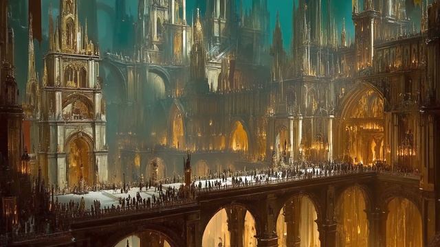 Imperial Palace  Warhammer 40k Ambience  1 Hour of Grimdark Music