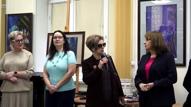 Открытие выставки 45 лет