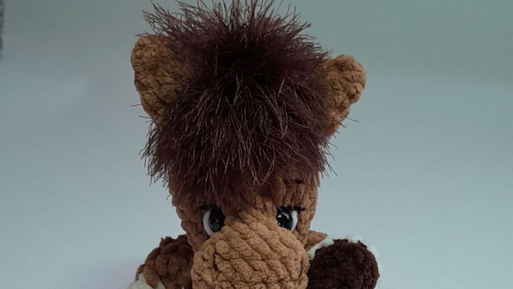 Вяжем гриву лошадке смотреть онлайн