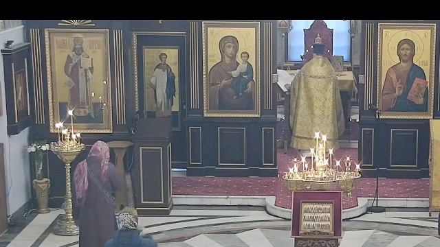 15.11.2025 Божественная Литургия. Суббота. Седмица 23-я по Пятидесятнице. смотреть онлайн