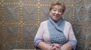 Шарфик "Может быть". Мастер-класс по вязанию крючком от О. С. Литвиной.