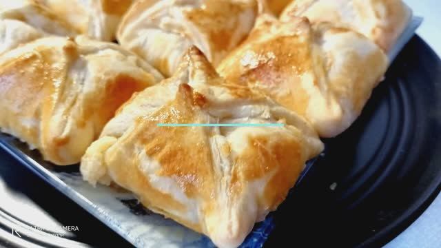 Рецепт слоеных пирожков Cлойки с сыром Это просто приготовить смотреть онлайн