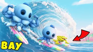 Получил Самых Лучших БРЕЙНРОТОВ для Сёрфа в Brainrot Tsunami 🌊 Roblox