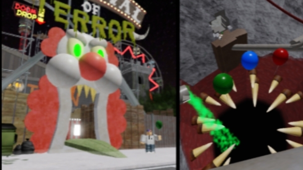 как мы с Марком попали на странный карнавал! как мы поиграли в побег из карнавала Терорра смотреть онлайн