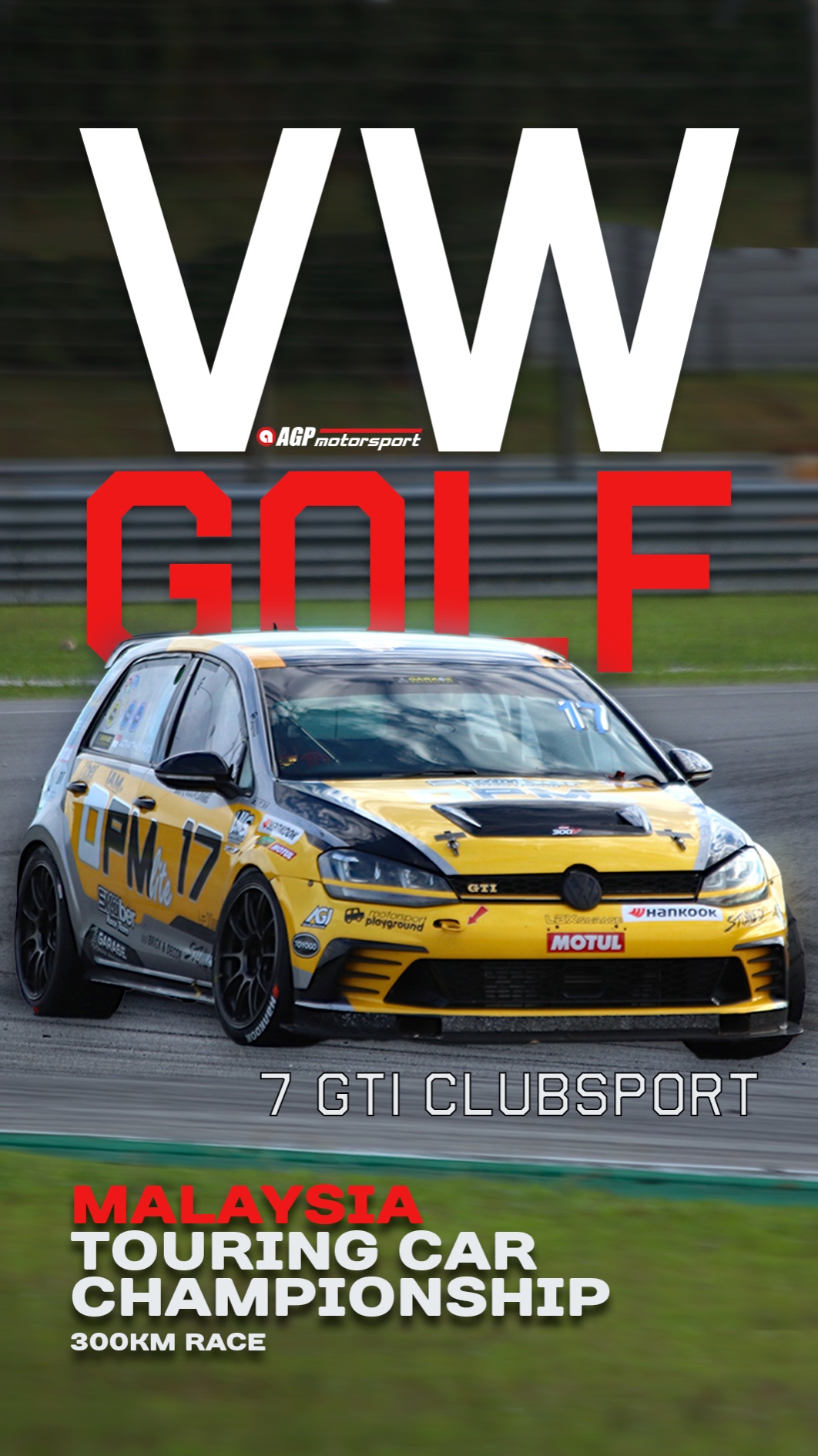 2-ое место представителя AGPmotorsport на Malaysia Touring Car Championship 300km Race