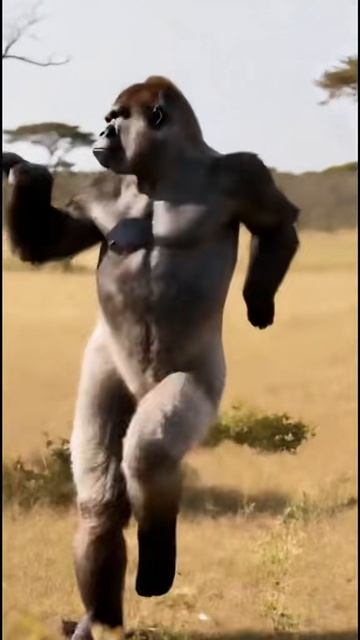 Танцующая горилла 🦍💃 | AI Видео