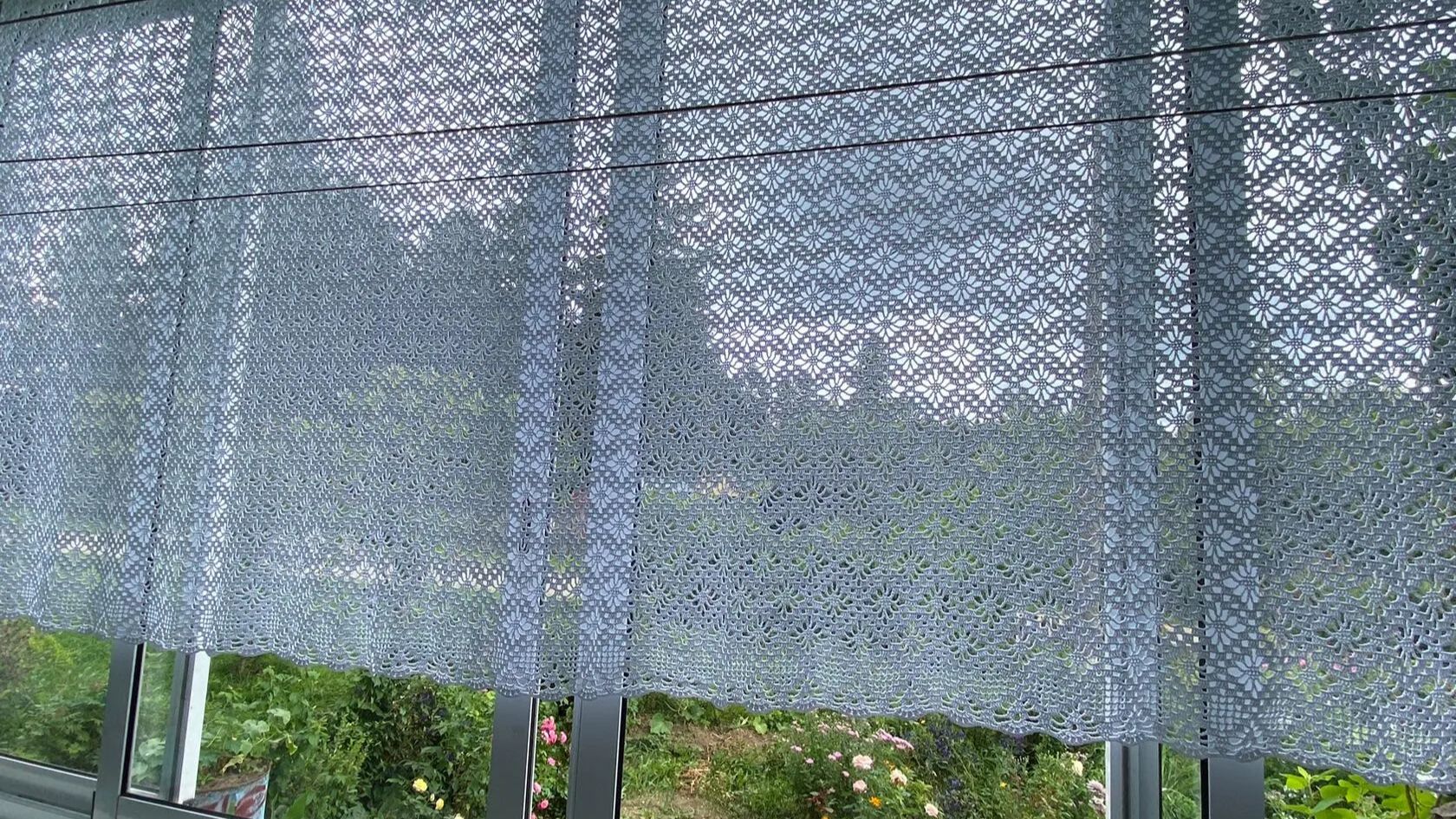 Штора крючком на балкон - Обзор смотреть онлайн