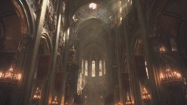 Sanctum Imperialis  Warhammer 40k Ambience  1 Hour of Grimdark Music