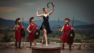 Одна Балерина и Три  Спартанца