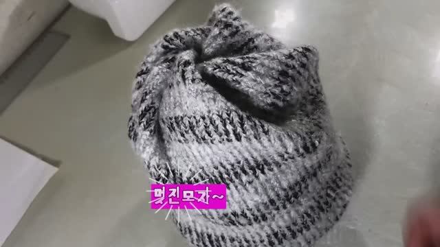 Шапка Бини из куска ткани смотреть онлайн