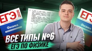 Все типы 6 задания из ЕГЭ по физике | Физика ЕГЭ | Умскул