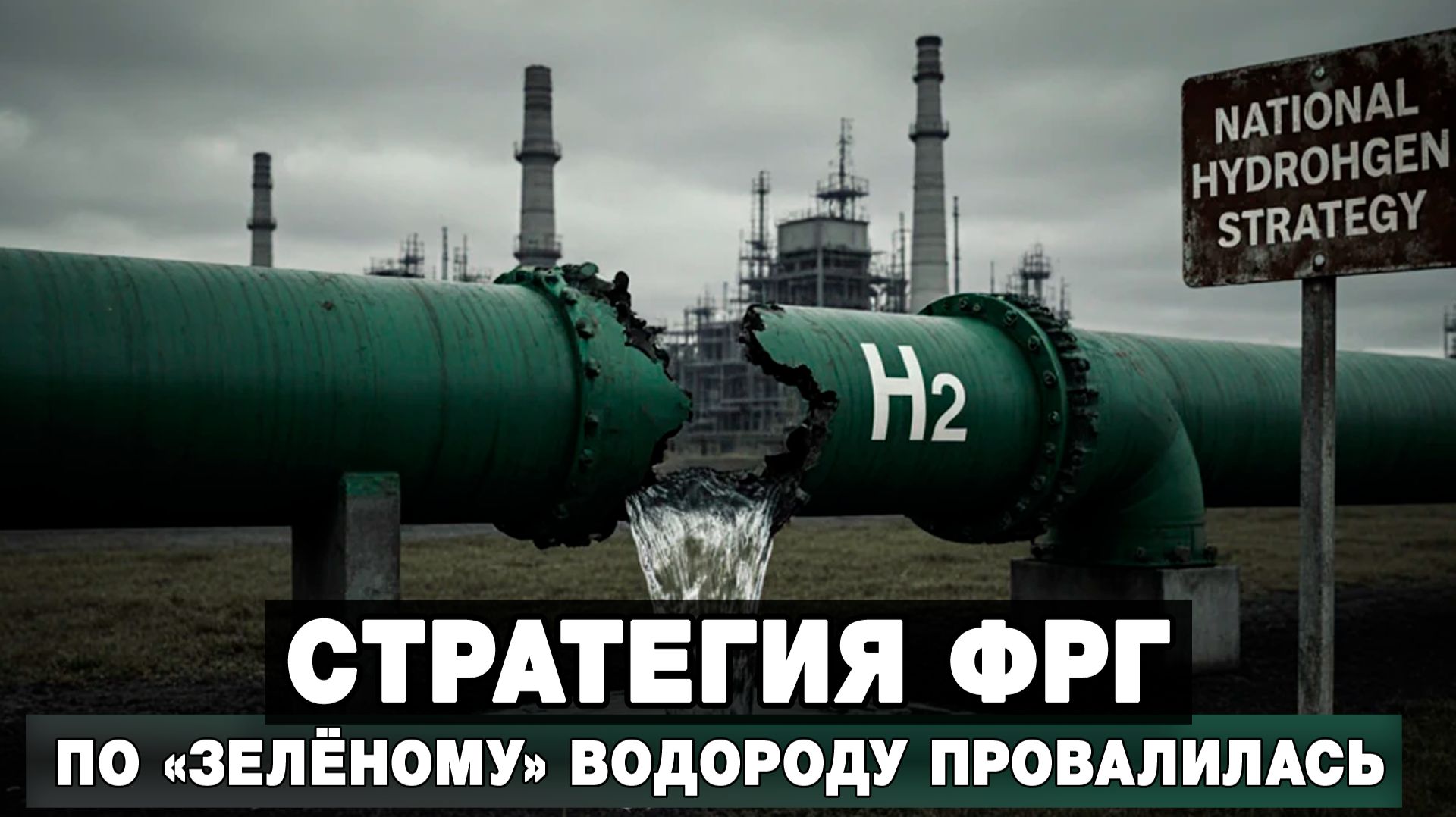 Стратегия ФРГ по «зелёному» водороду провалилась смотреть онлайн