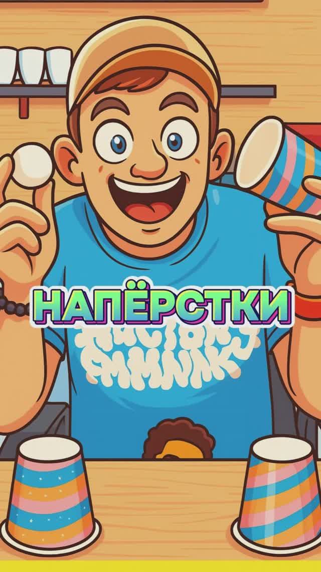 Сможешь угадать, где шарик? смотреть онлайн