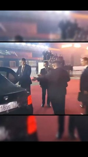 Исторический момент в Пхеньяне.