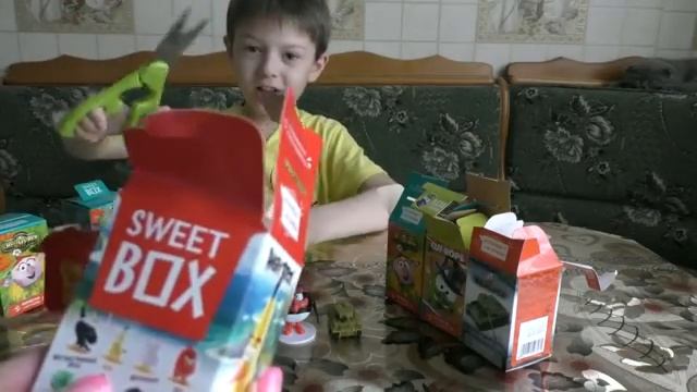 Sweet BOX Энгри бердс Смешарики Танки Ам Ням [get.gt] смотреть онлайн