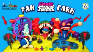 Friday Night Funkin ПАРК АТТРАКЦИОНОВ / FNF Лепим фигурки из пластилина