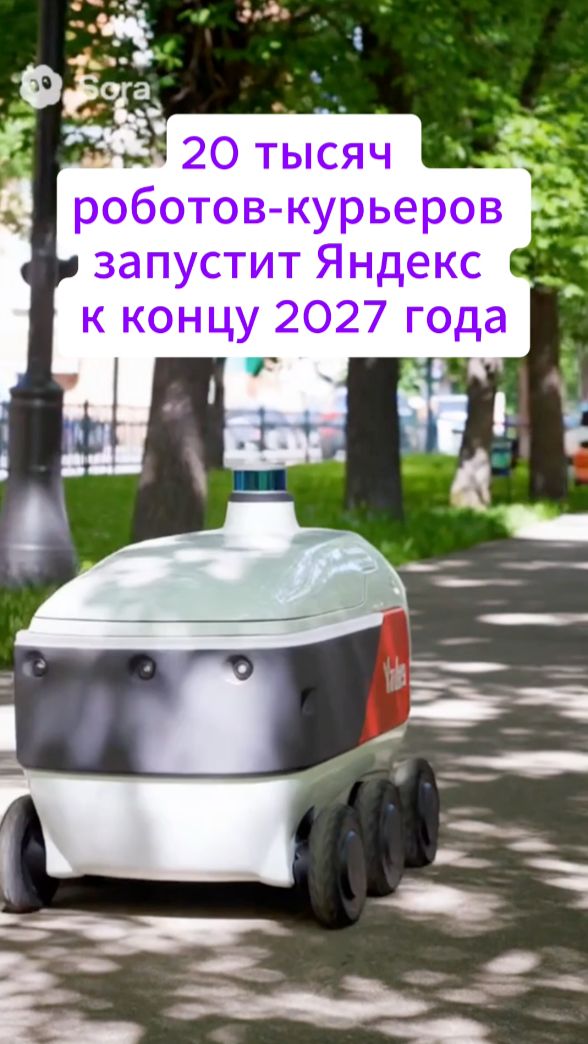 Яндекс Роботы заменят курьеров и заполнят улицы России к 2027 году смотреть онлайн
