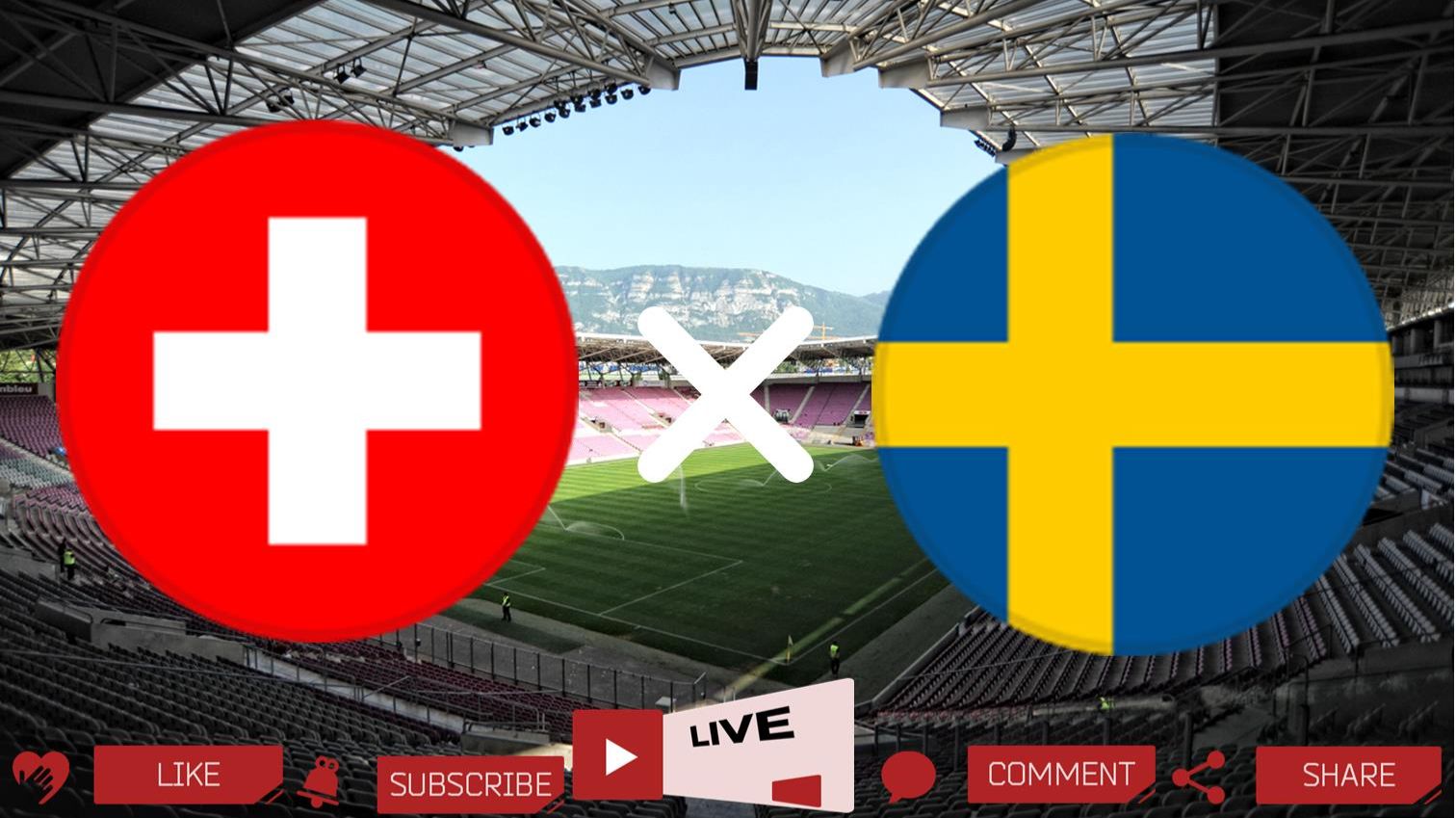 Швейцария - Швеция | Текстовая трансляция