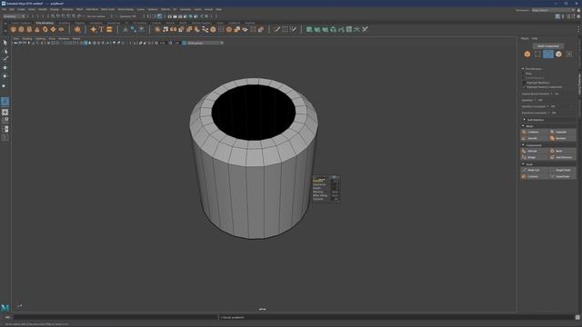 Introduction To Maya Modeling Tools - Elementza 3D Art Tutor-6