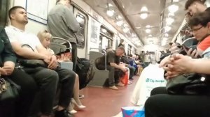 Петербургское метро. "Прощальная" поездка на поезде Ем/Ема