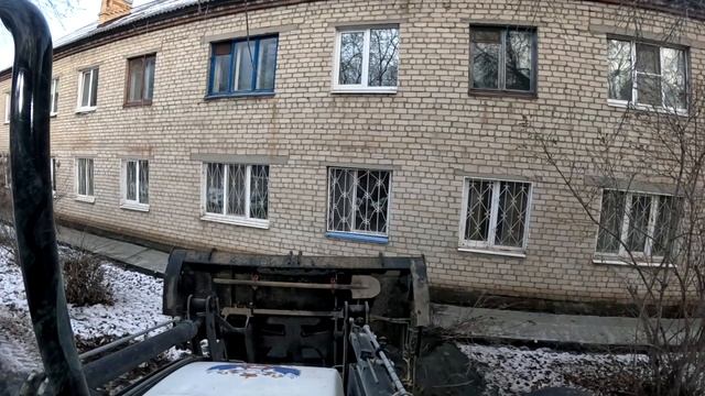 Hidromek 102b серия 128 первый снежок