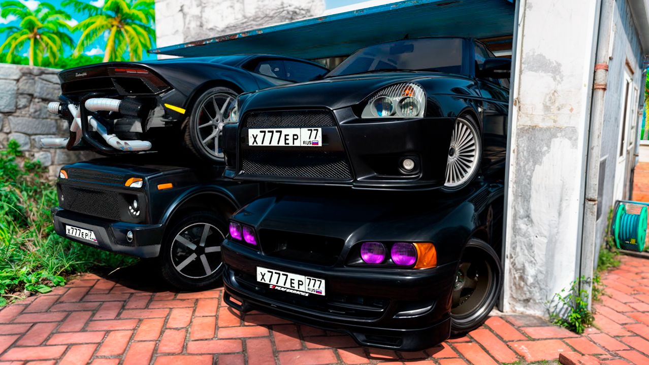 Нашел кучу черных чит тачек в ГТА 5! Битва автоугонщиков в GTA 5 Online! смотреть онлайн