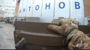 Подразделение спецназа Росгвардии в Гостомеле. Февраль 2022 года.