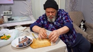 Селёдочка с вкусным пловом в прикуску Сонный сибирский день в деревне ДОМ и СЕМЬЯ влог