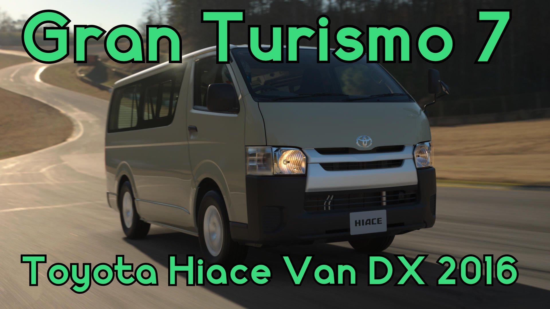 Toyota Hiace Van DX 2016 — вместительный фургон для любых задач в мире Gran Turismo 7 🔥🚜 смотреть онлайн