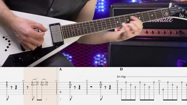 Scorpions - Still Loving You Cover (Табулатура) Guitar Tutorial TABS